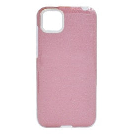 Gigapack szilikon mobiltelefon tok - rózsaszín, csillogó | Huawei Y5p / Honor 9S-0