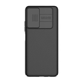 Nillkin Camshield műanyag mobiltelefon tok - fekete | Xiaomi Redmi Note 11 5G / 11T 5G / Poco M4 Pro 5G-0
