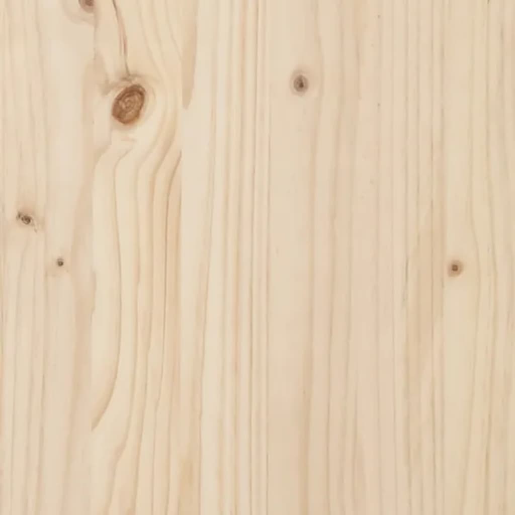 tömör fenyőfa ágyfejtámla 81 x 4 x 100 cm