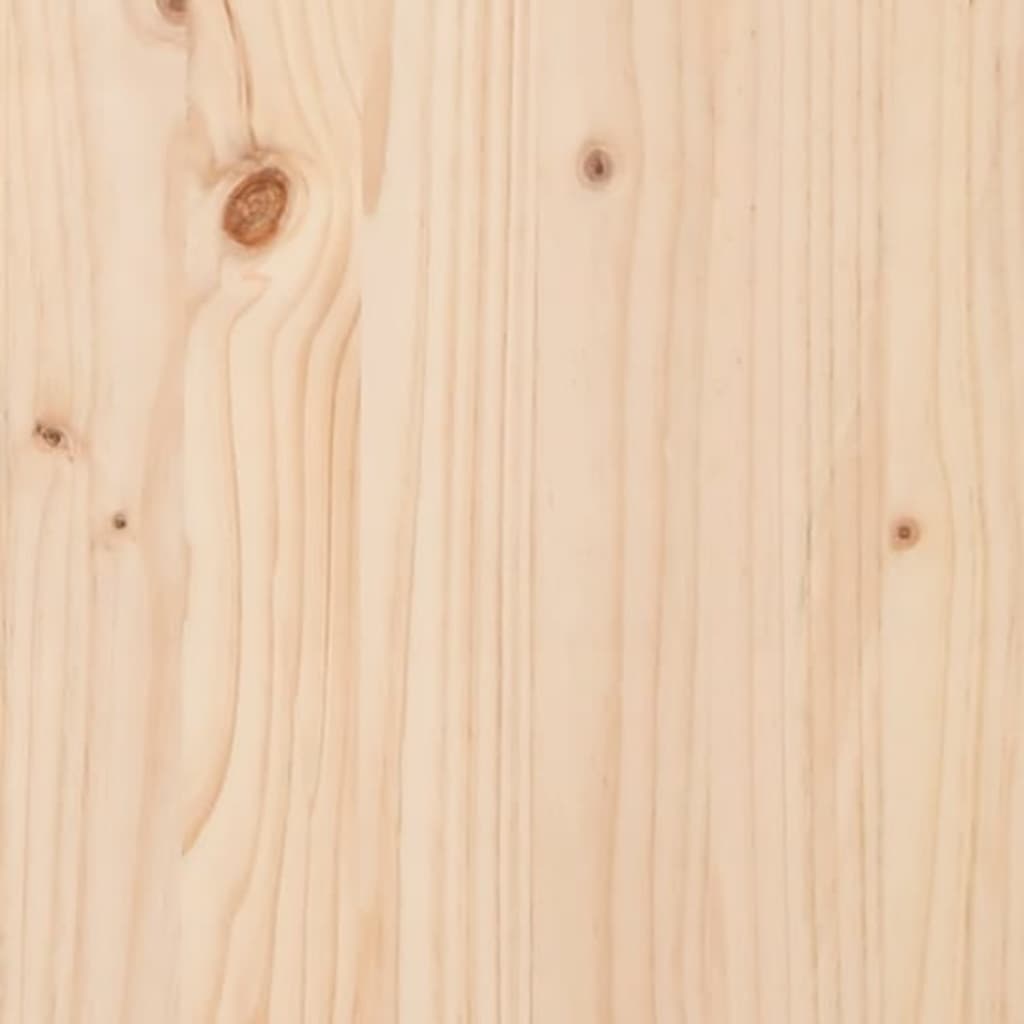 tömör fenyőfa ágyfejtámla 95,5 x 4 x 100 cm