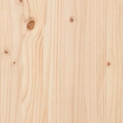 tömör fenyőfa ágyfejtámla 105,5 x 4 x 100 cm