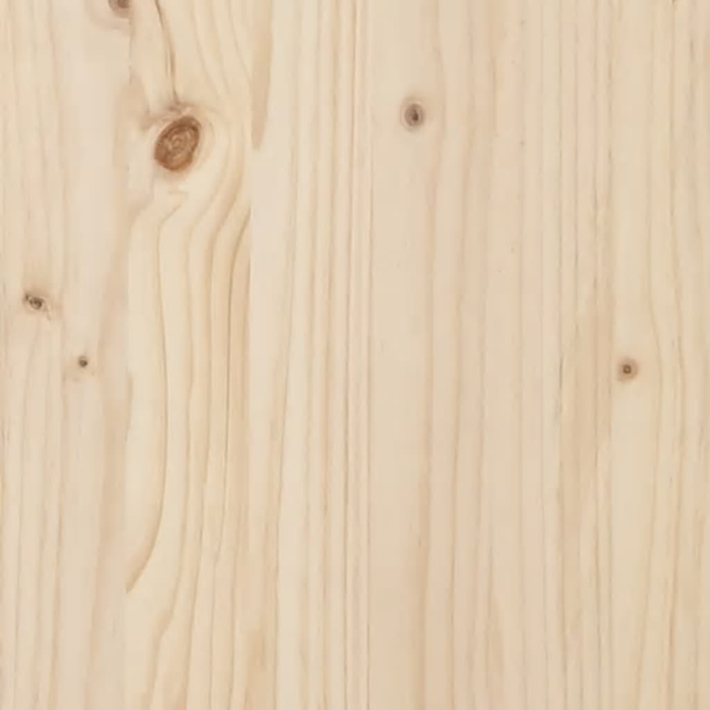 tömör fenyőfa fejtámla 166 x 4 x 100 cm