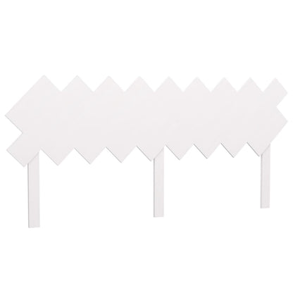 fehér tömör fenyőfa ágyfejtámla 178x3x80,5 cm