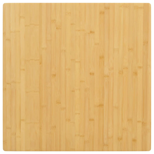 bambusz asztallap 80 x 80 x 2,5 cm