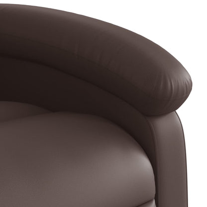 barna műbőr dönthető fotel